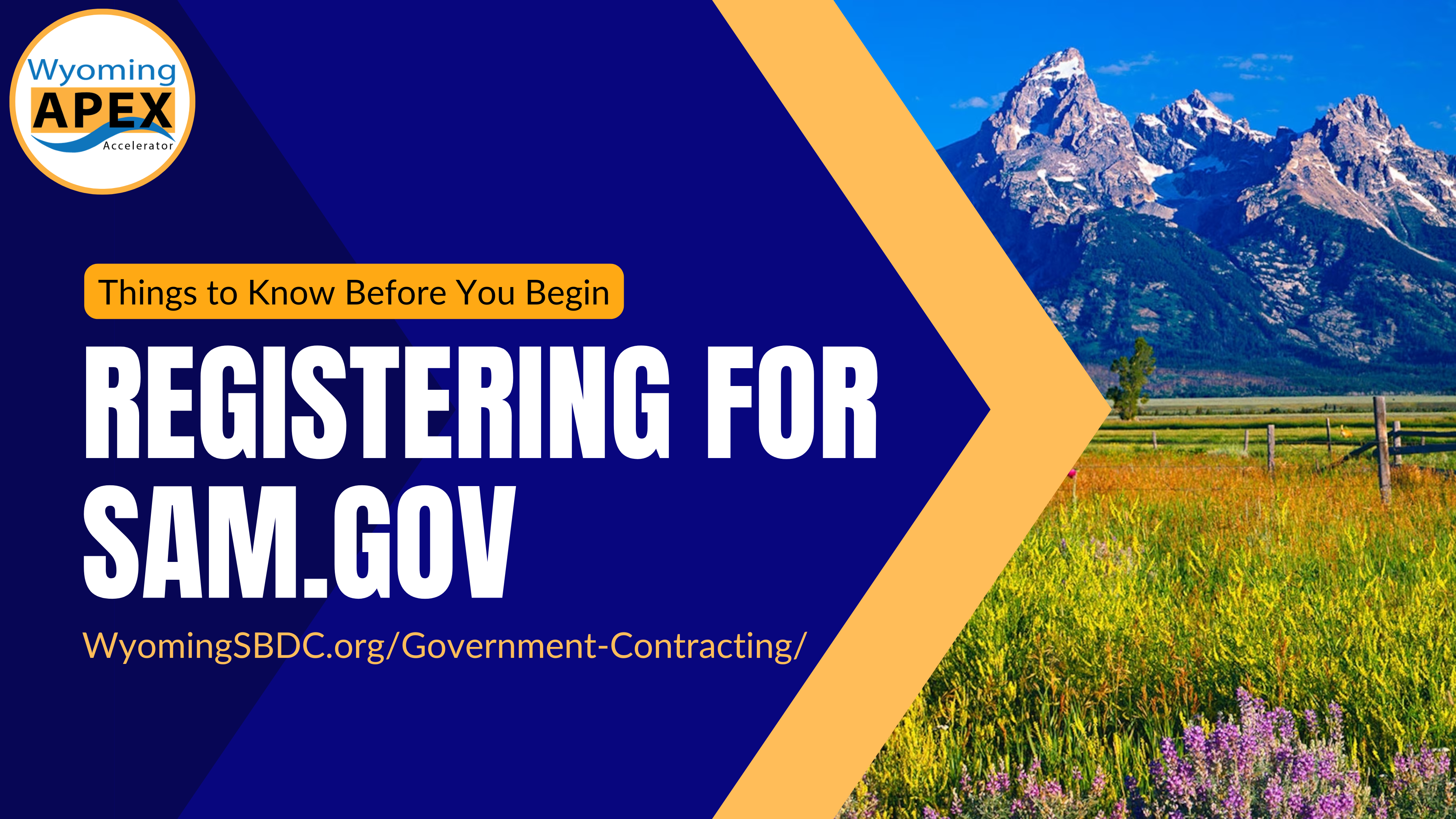 Things to Know Before Registering for SAM.gov