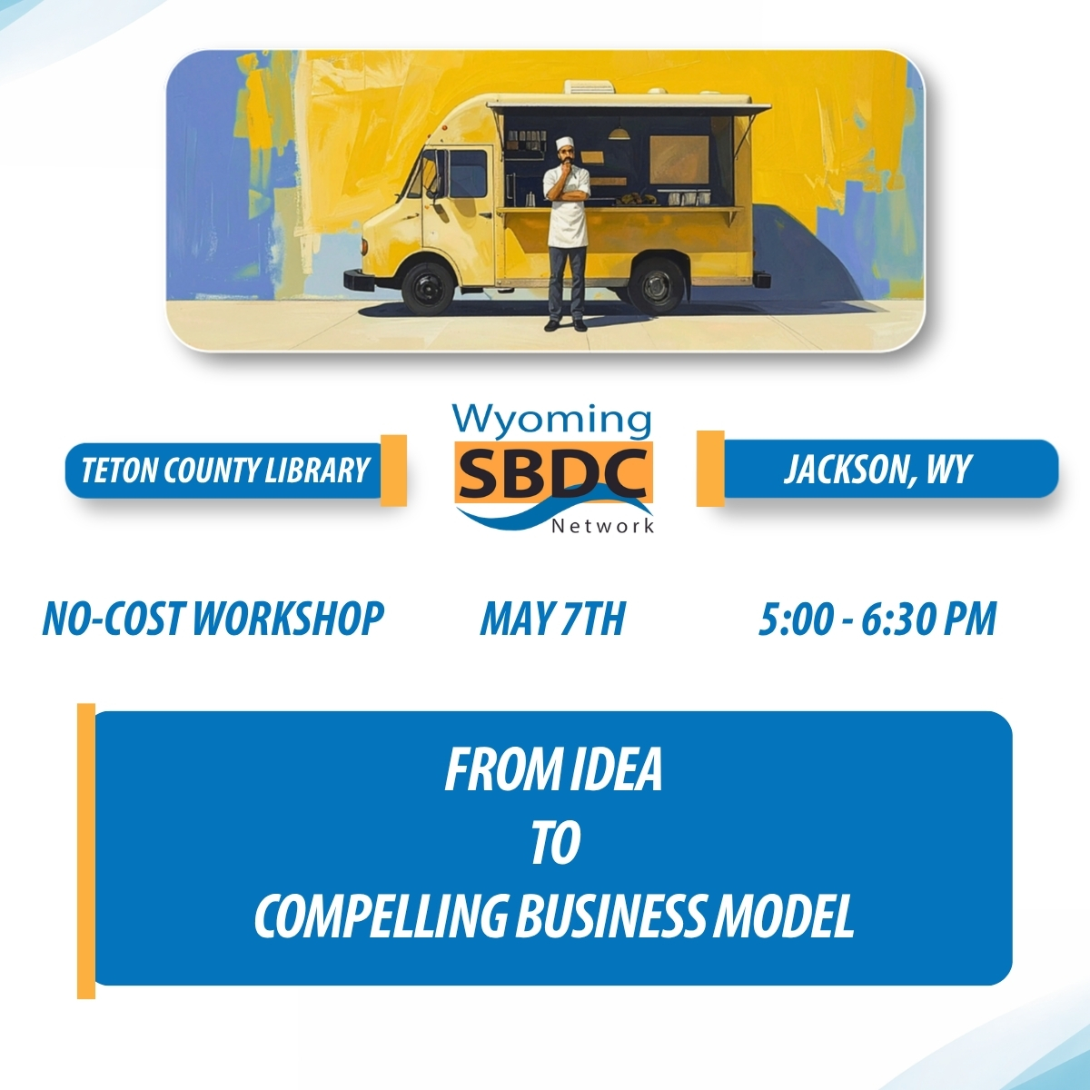 A man thinking about a small business