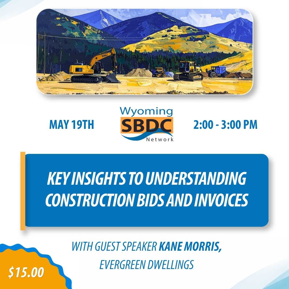 Construction Vehicles in Mountain Range