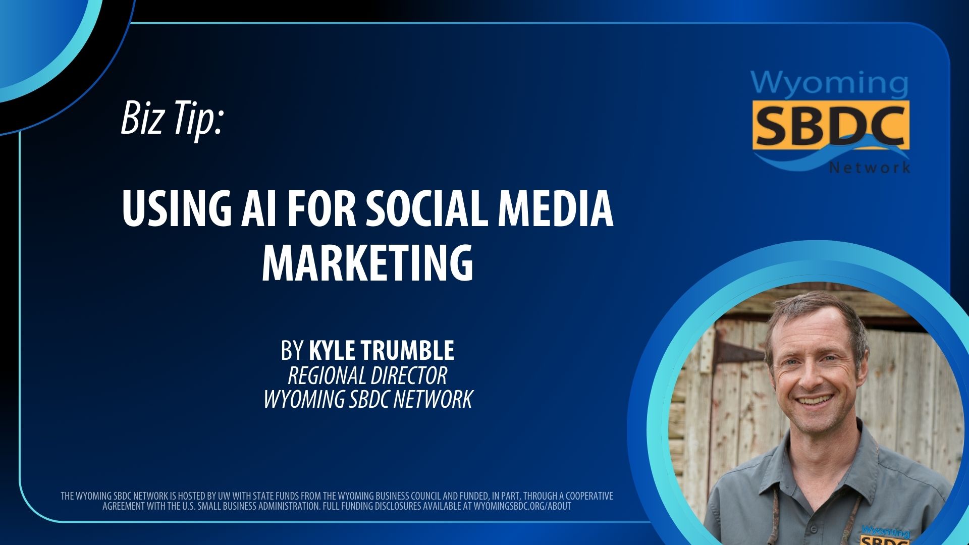 Biz Tip: Using AI for Social Media Marketing