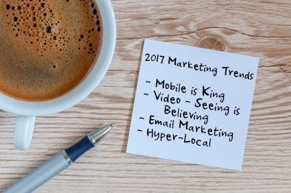 Top Marketing Trends for 2017