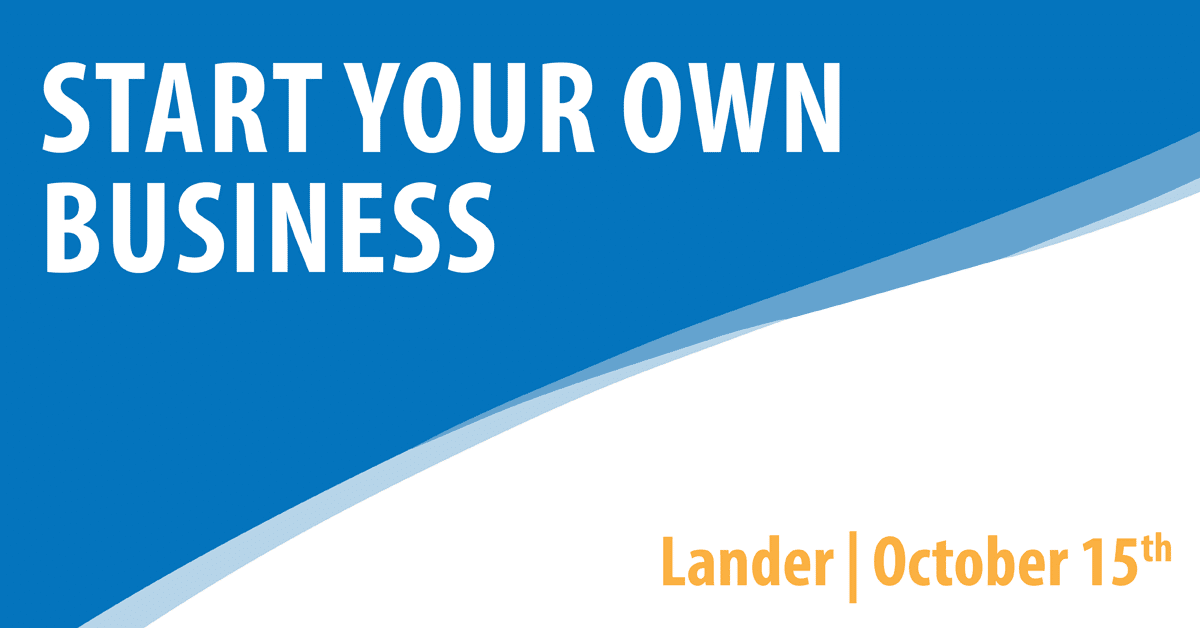 Start Your Own Business - Lander