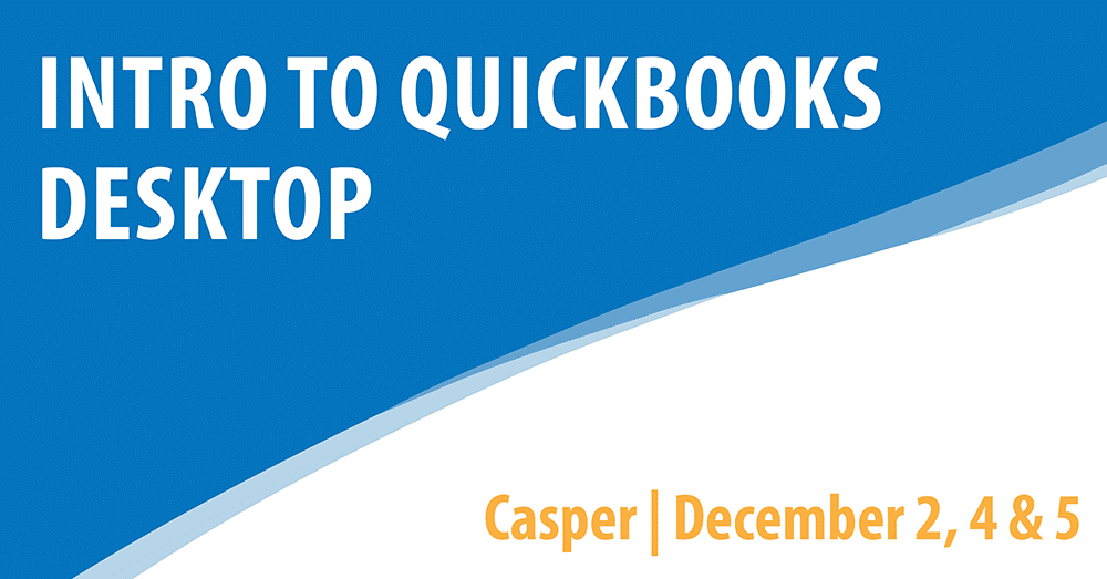 Intro to Quickbooks Desktop