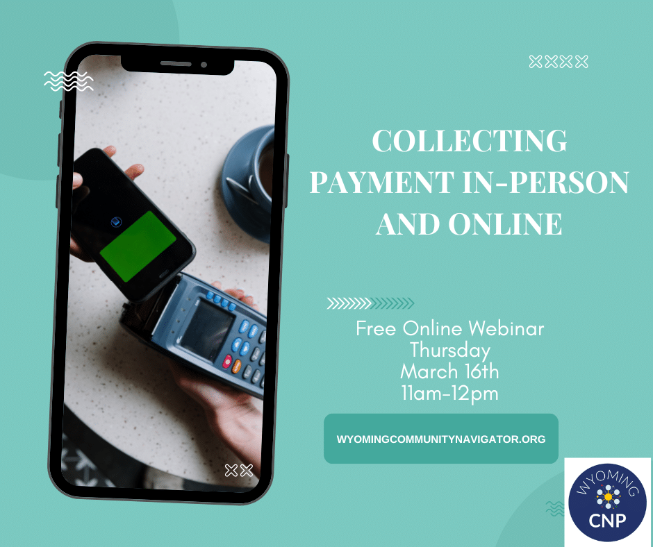 Community Navigator Program: Collecting Payment In-Person and Online